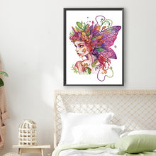 Load image into Gallery viewer, Diamond Painting - Partial Special Shaped - butterfly elf (30*40CM)
