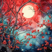 Load image into Gallery viewer, Diamond Painting - Full Round - Mangrove forest under moonlight (30*30CM)
