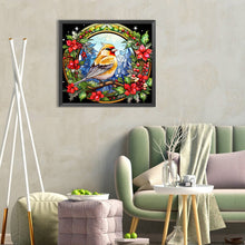 Load image into Gallery viewer, Diamond Painting - Full Round - glass art bird (35*30CM)
