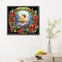 Load image into Gallery viewer, Diamond Painting - Full Round - glass art bird (35*30CM)
