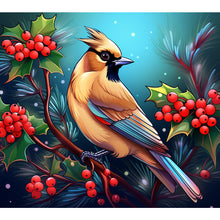 Load image into Gallery viewer, Diamond Painting - Full Round - glass art bird (35*30CM)
