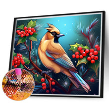 Load image into Gallery viewer, Diamond Painting - Full Round - glass art bird (35*30CM)
