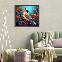 Load image into Gallery viewer, Diamond Painting - Full Round - glass art bird (35*30CM)
