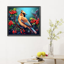 Load image into Gallery viewer, Diamond Painting - Full Round - glass art bird (35*30CM)
