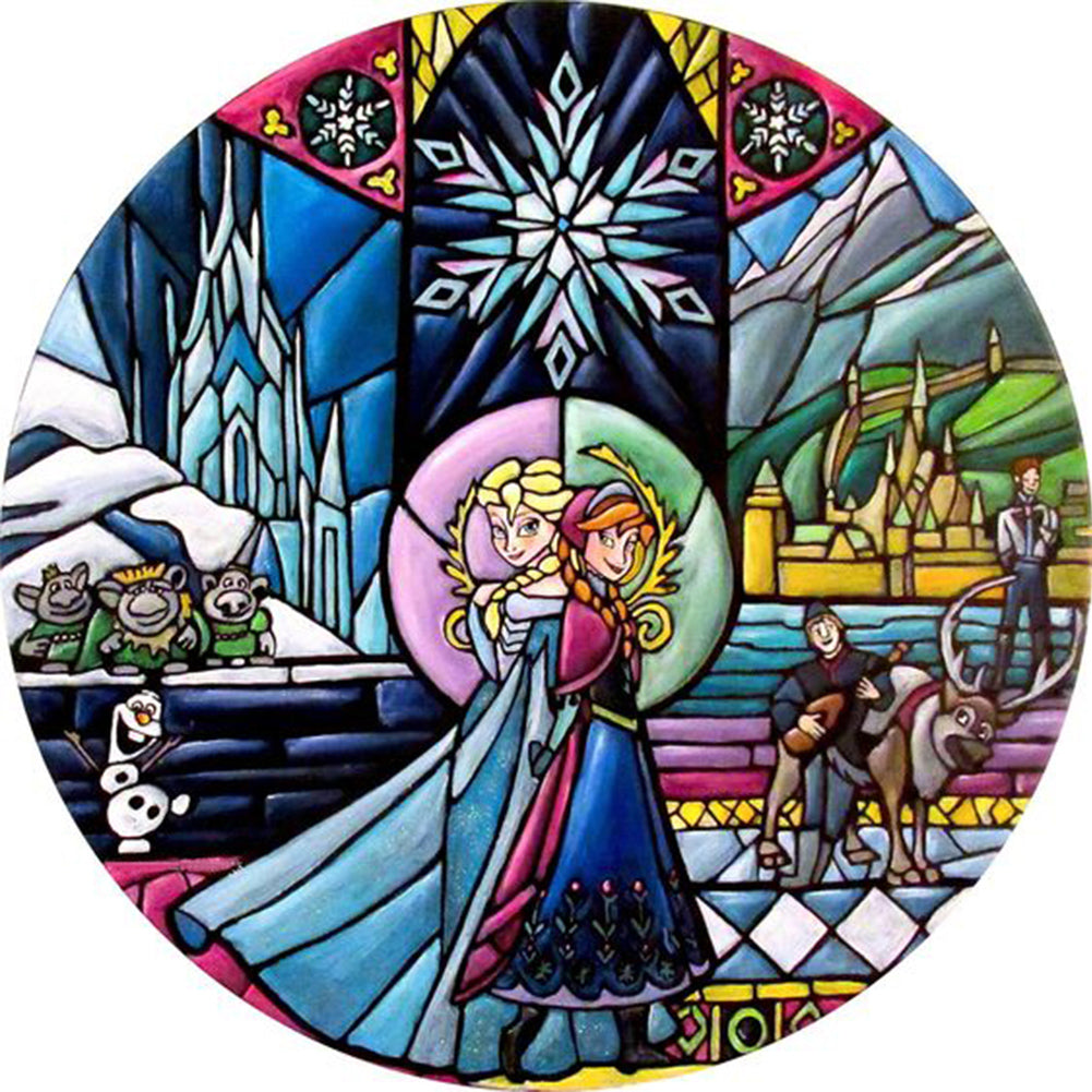 Diamond Painting - Full Round - Frozen (35*35CM)