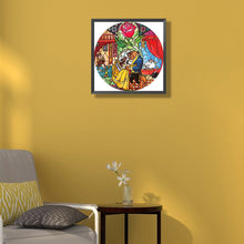 Load image into Gallery viewer, Diamond Painting - Full Round - beauty and the beast (35*35CM)
