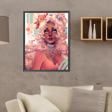 Load image into Gallery viewer, Diamond Painting - Full Round - girl (30*40CM)
