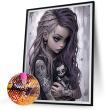 Load image into Gallery viewer, Diamond Painting - Full Round - girl (30*40CM)
