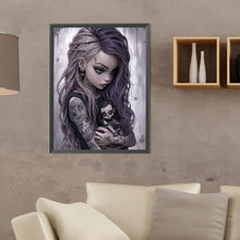 Load image into Gallery viewer, Diamond Painting - Full Round - girl (30*40CM)
