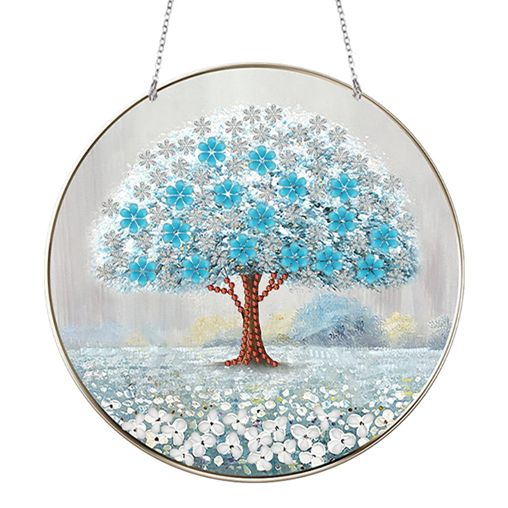 Suncatcher Double Sided Diamond Painting Hanging Sign (Tree of Life)