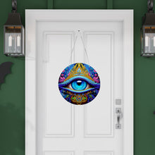 Load image into Gallery viewer, Suncatcher Double Sided Special Shape Crystal Painting Ornaments Pumpkin Monster
