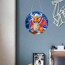 Load image into Gallery viewer, Suncatcher Double Sided Special Shape Crystal Painting Ornaments Pumpkin Monster
