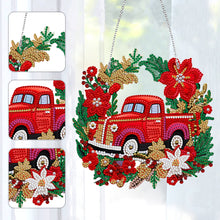 Load image into Gallery viewer, Suncatcher Double Sided Special Shape Crystal Painting Ornaments Pumpkin Monster
