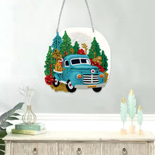 Load image into Gallery viewer, Suncatcher Double Sided Special Shape Crystal Painting Ornaments Pumpkin Monster
