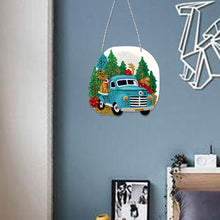 Load image into Gallery viewer, Suncatcher Double Sided Special Shape Crystal Painting Ornaments Pumpkin Monster
