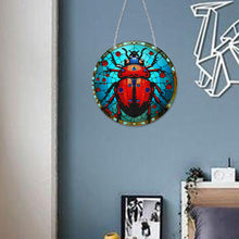 Load image into Gallery viewer, Suncatcher Double Sided Special Shape Crystal Painting Ornaments Pumpkin Monster
