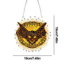 Load image into Gallery viewer, Suncatcher Double Sided Special Shape Crystal Painting Ornaments Pumpkin Monster
