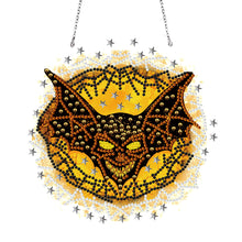 Load image into Gallery viewer, Suncatcher Double Sided Special Shape Crystal Painting Ornaments Pumpkin Monster
