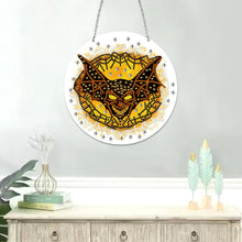 Load image into Gallery viewer, Suncatcher Double Sided Special Shape Crystal Painting Ornaments Pumpkin Monster

