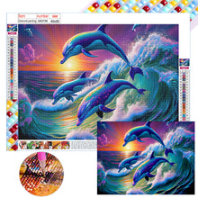 Load image into Gallery viewer, Diamond Painting - Full Square - dolphin (40*30CM)
