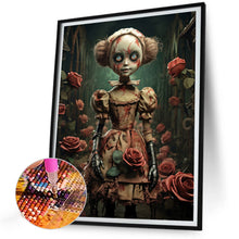 Load image into Gallery viewer, Diamond Painting - Full Round - halloween skull doll (30*40CM)
