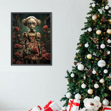 Load image into Gallery viewer, Diamond Painting - Full Round - halloween skull doll (30*40CM)
