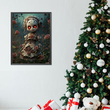Load image into Gallery viewer, Diamond Painting - Full Round - halloween skull doll (30*40CM)

