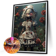 Load image into Gallery viewer, Diamond Painting - Full Round - halloween skull doll (30*40CM)
