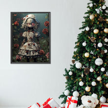 Load image into Gallery viewer, Diamond Painting - Full Round - halloween skull doll (30*40CM)
