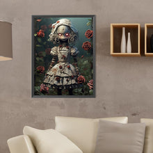 Load image into Gallery viewer, Diamond Painting - Full Round - halloween skull doll (30*40CM)
