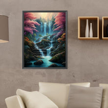 Load image into Gallery viewer, Diamond Painting - Full Round - waterfall view (30*40CM)
