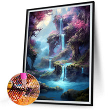 Load image into Gallery viewer, Diamond Painting - Full Round - waterfall view (30*40CM)
