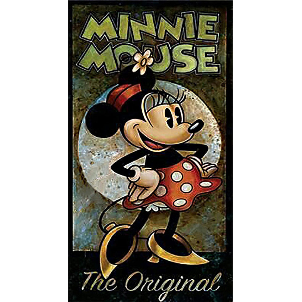 Diamond Painting - Full Round - Mickey Mouse (30*55CM)