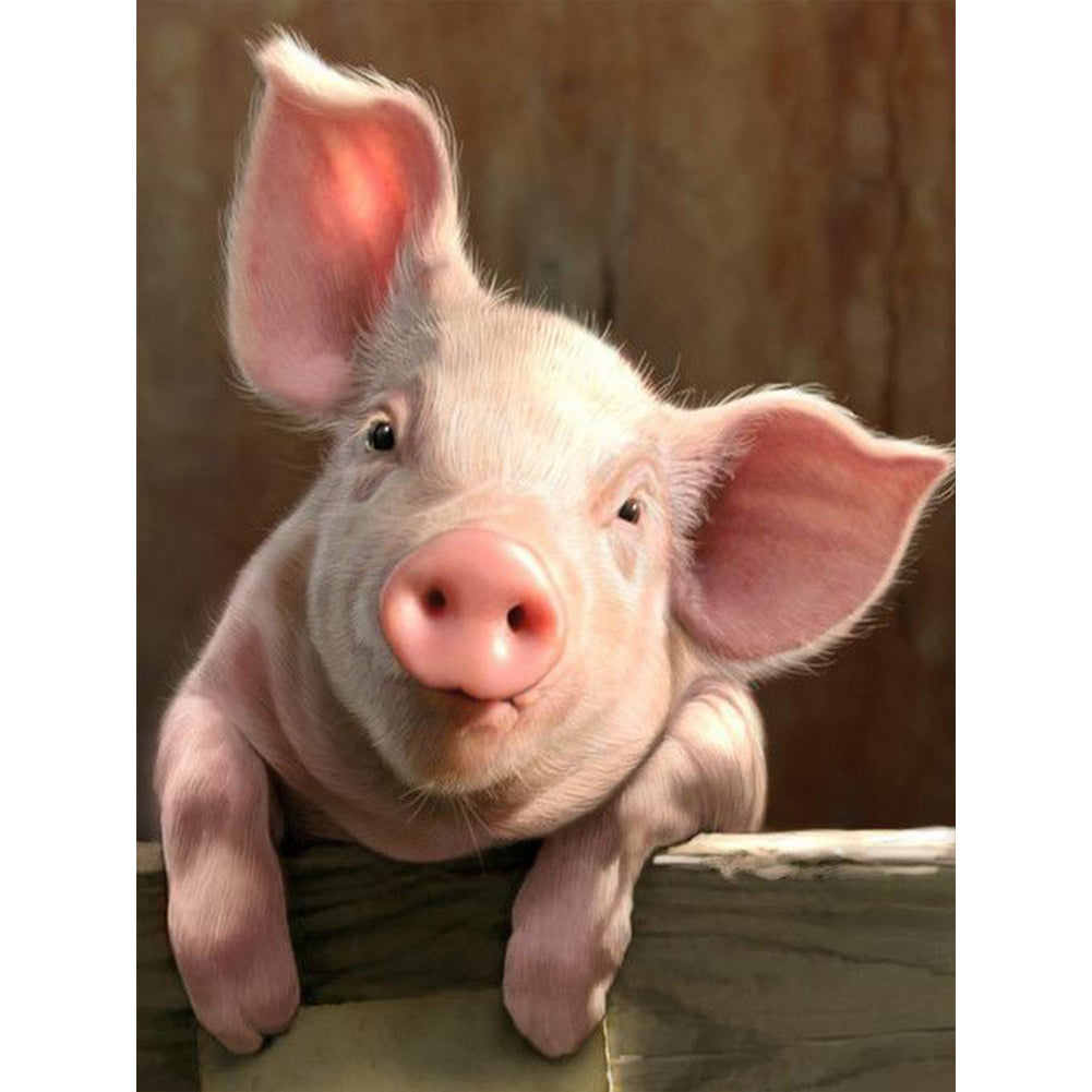 Diamond Painting - Full Round - piggy (30*40CM)