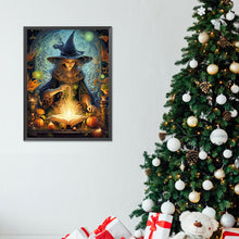 Load image into Gallery viewer, Diamond Painting - Full Round - halloween witch (30*40CM)
