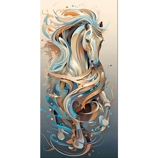 Diamond Painting - Full Round - art horse (40*80CM)