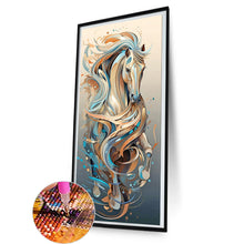 Load image into Gallery viewer, Diamond Painting - Full Round - art horse (40*80CM)
