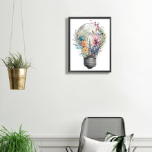 Load image into Gallery viewer, Diamond Painting - Partial Special Shaped - Light bulb (30*40CM)
