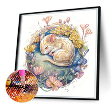 Load image into Gallery viewer, Diamond Painting - Partial Special Shaped - sleeping animals (30*30CM)

