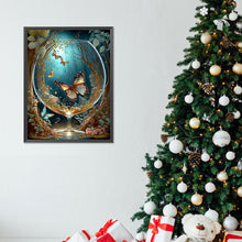 Load image into Gallery viewer, Diamond Painting - Full Round - butterfly in cup (30*40CM)

