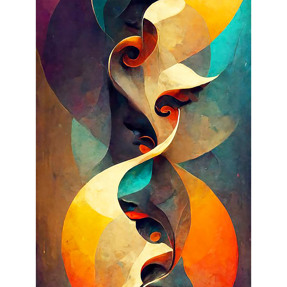 Diamond Painting - Full Round - Sleek colors (30*40CM)