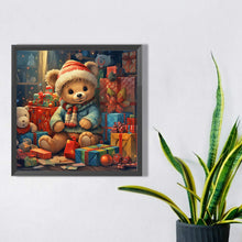 Load image into Gallery viewer, Diamond Painting - Full Round - gift bear (40*40CM)
