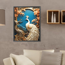 Load image into Gallery viewer, Diamond Painting - Full Round - divine bird peacock (30*40CM)

