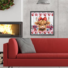 Load image into Gallery viewer, Diamond Painting - Full Round - Flowers and yak (30*30CM)
