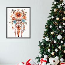 Load image into Gallery viewer, Diamond Painting - Full Round - red dream catcher (30*40CM)
