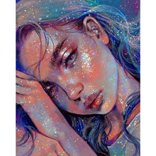 Load image into Gallery viewer, AB Diamond Painting - Full Round - Starlight Beauty (40*50CM)

