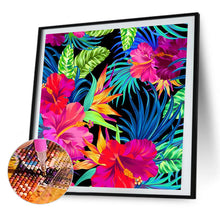 Load image into Gallery viewer, AB Diamond Painting - Full Square - Passionate blooming flowers (40*40CM)
