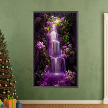 Load image into Gallery viewer, AB Diamond Painting - Full Square - purple waterfall (40*70CM)
