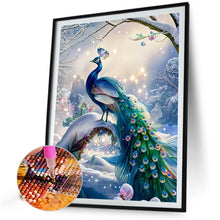 Load image into Gallery viewer, AB Diamond Painting - Full Round - Peacock (40*55CM)
