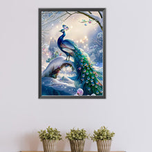 Load image into Gallery viewer, AB Diamond Painting - Full Round - Peacock (40*55CM)
